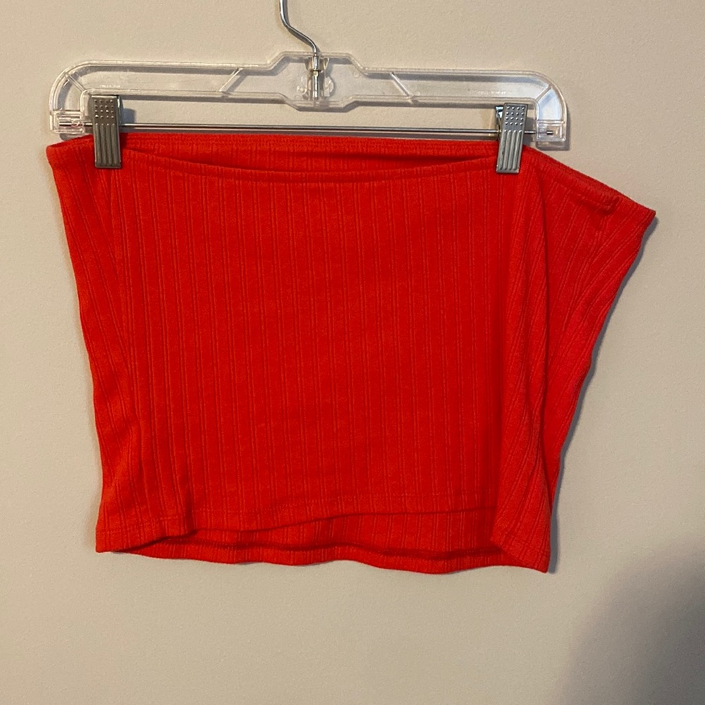 red american eagle tube top